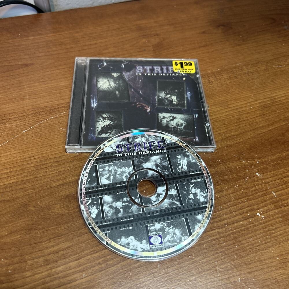 Strife - In This Defiance (CD 1997 Victory Records) VR54CD US